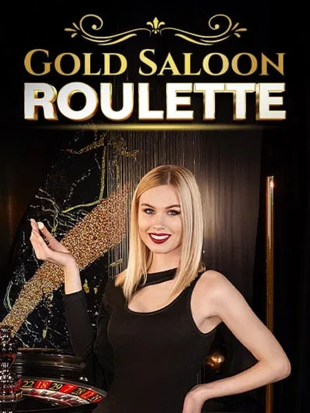 Gold Saloon Roulette live casino game by Amusnet at PowerUp Casino