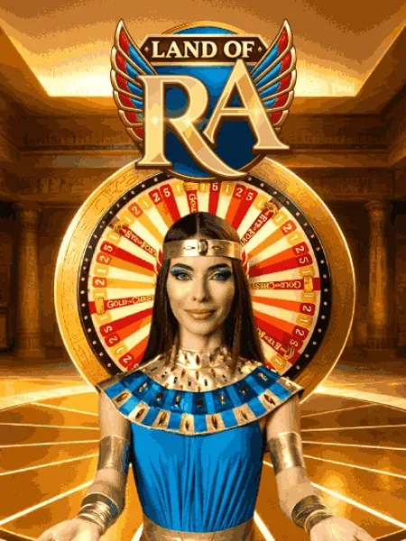 Land of Ra live game show by Amusnet at PowerUp Casino