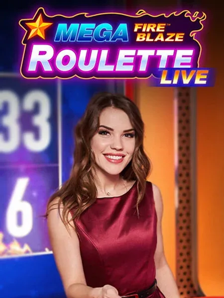 Mega Fire Blaze Roulette Live live casino game by Playtech at PowerUp Casino