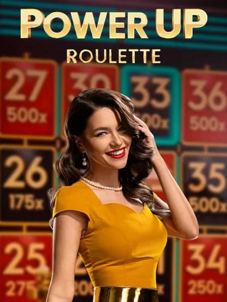 PowerUp Roulette live casino game by Iconic 21 at PowerUp Casino