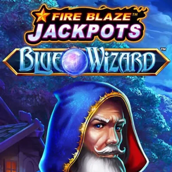 Fire Blaze: Blue Wizard slot by Playtech at PowerUp Casino